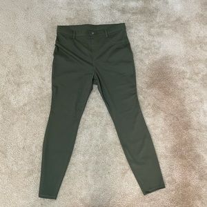 Time and Tru Olive Green Jeggings